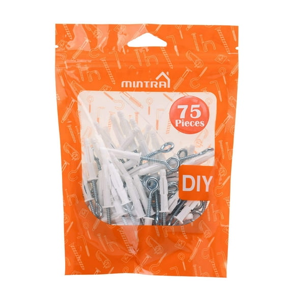 Screw Eyes (Full Thread) Wall Plug