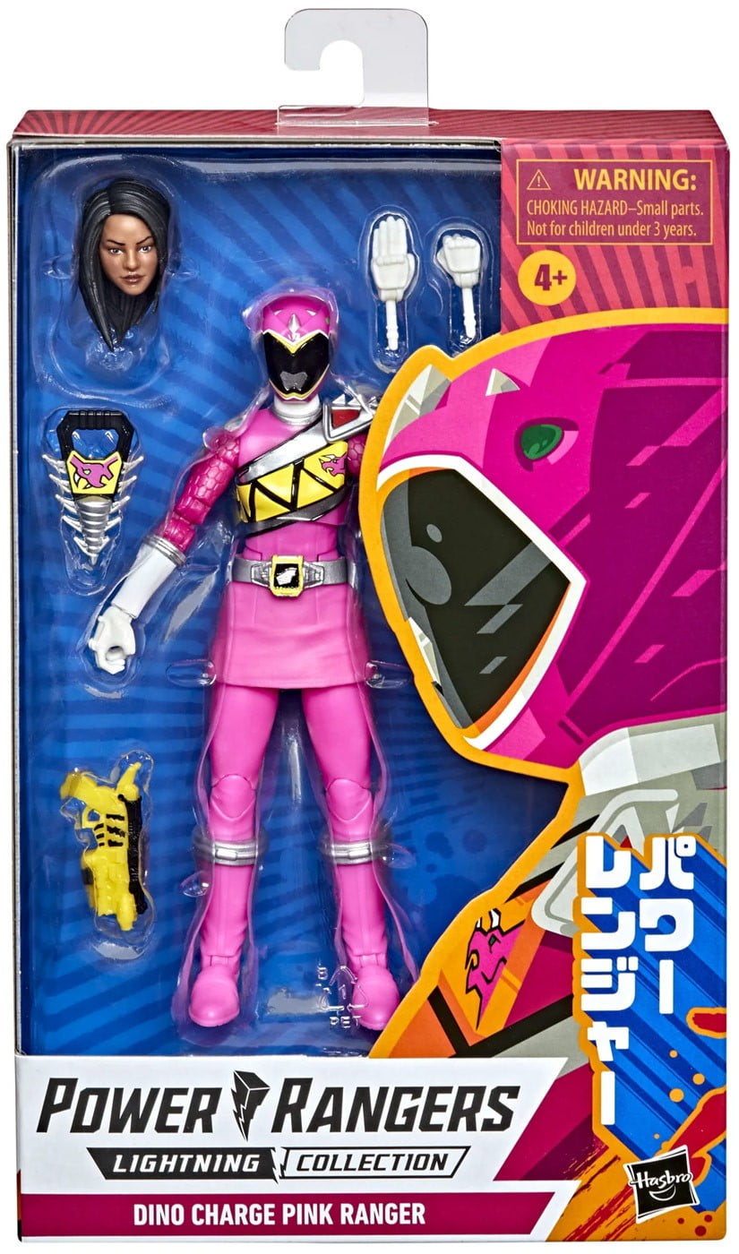 Power Rangers Lightning Collection Dino Charge Pink Ranger Action Figure (Pop Art Packaging ...