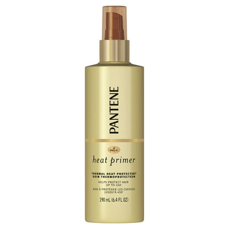 Pantene Pro-V Nutrient Boost Heat Primer Thermal Heat Protection Pre-Styling Spray, 6.4 fl (Best Heat Protectant For Blonde Hair)