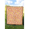 thumbnail image 4 of Popcorn Pattern Print Design 01 Premium Quilt, 4 of 10