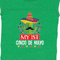 thumbnail image 4 of Inktastic Cinco De Mayo Party Babys 1st Boys or Girls Baby Bodysuit, 4 of 5