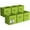 Green, variant on Sorbus Fabric Storage Bins 13" Foldable Cubes With Handles For Pantry, Cubbies, Toy And Closet Shelving Organization - 6Pk
