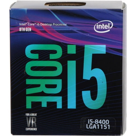 Intel Core i5-8400 Cache 9M jusqu'à 2,80ghz Socket 1151 6 Cœurs / 6 Threads (BX80684I58400)