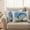 Blue, variant on Pack of 2 Blue Coastal Starfish Outdoor Pillow Covers Decorative, Waterproof Pillow Protector, Grey Sage Green Nautical Coral Summer Throw Pillowcases Accent Cushion Cases for Patio Couch 16"x16"