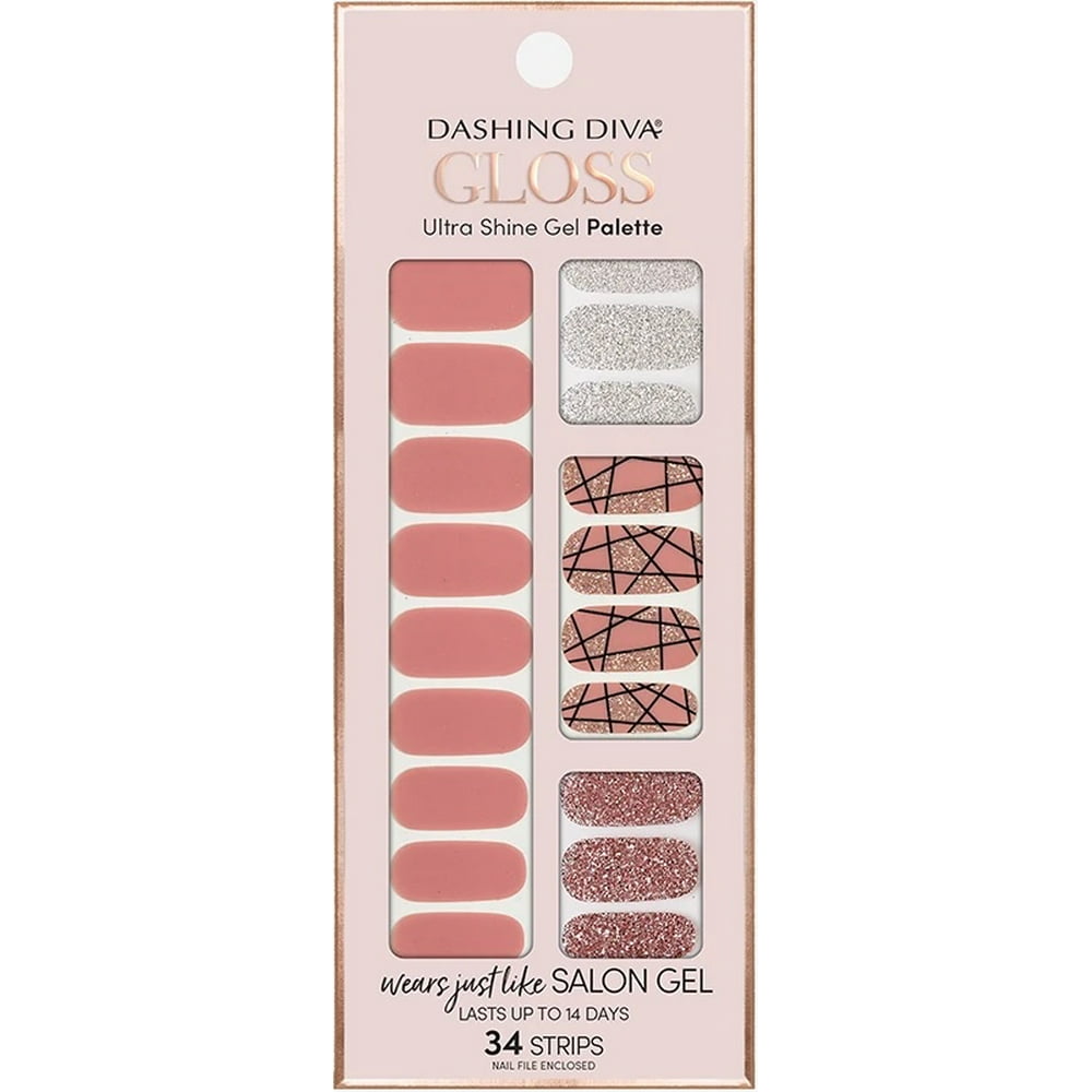 Dashing Diva Gloss Ultra Shine Gel Strips Rose Sparkle Walmart dashing-diva-gloss-ultra-shine-gel-strips-rose-sparkle-walmart