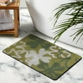 thumbnail image 3 of Cute Plant 20x32 in Green Bath Mat - Soft & Thick Shag - Non-Slip, Absorbent - Machine Washable Rug for Stylish Bath Room Decor, 3 of 5