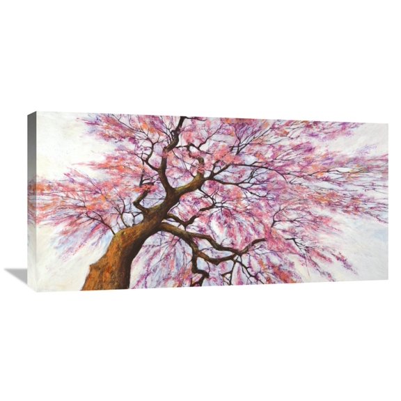 Global Gallery Silvia Mei,'Sotto l'albero in fiore' Stretched Canvas Artwork