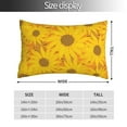 thumbnail image 2 of Kdxio Cotton Pillow Cases 20"x30" Pillowcases,Soft and Breathable Bedroom Pillow Cases-Sun Flowers-No Pillow Core, 2 of 5