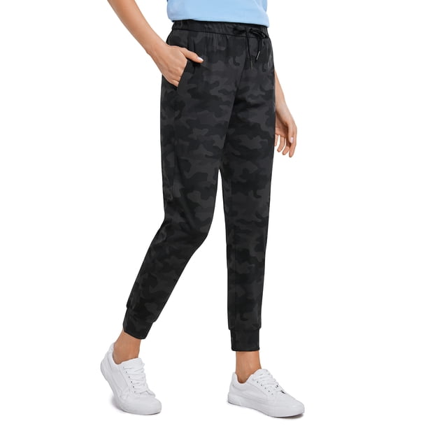 Pantalones Joggers CRZ YOGA con tiro interior de 28" elástico gris oscuro XS