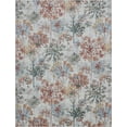 thumbnail image 3 of Transitional 5x7 Area Rug (5'3'' x 7'3'') Floral Cream Living Room Easy to Clean, 3 of 7