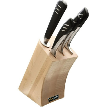 Top Chef 5-Piece Santoku Knife Set, Stainless (Top Ten Best Kitchen Knives)
