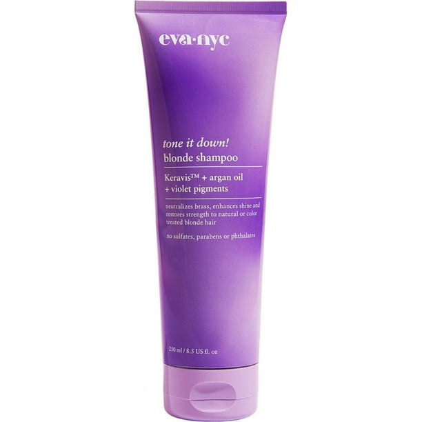 Eva Nyc Eva Nyc Tone It Down Blonde Shampoo 8 45oz Pack Of 1 Walmart Com Walmart Com