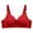 Red, variant on Fsqjgq Plus Size Floral Lace Bras for Women Breathable Tube Top Gathering Adjusting Push Up Bra Comfort Underwear Sports Bra Everyday Bra Bralettes S