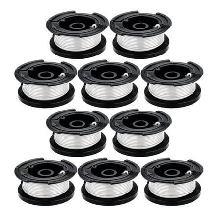 Black and Decker String Trimmer (10 Pack) Genuine OEM Replacement .065 30' String and Spool # 242885-01-10PK