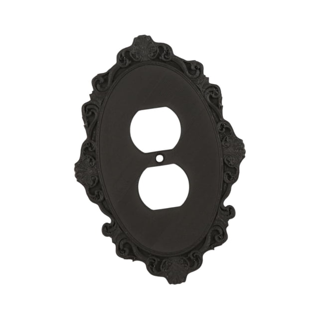 Luzkey Light Switch Cover Wall Plate Rustic Wallplate Decorative Easy to Install Outlet Cover for Farmhouse Style B