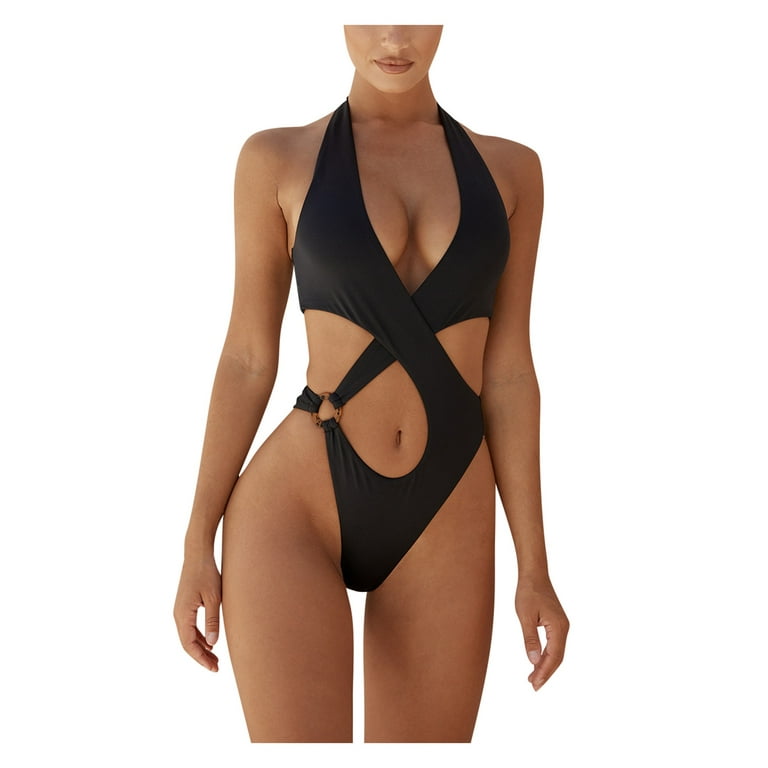 YUHAOTIN Swimsuit for Women 2024 Tankini Plus Size Women Shapewear  Underwear High Waist Seamless Bodysuit Push up Bikini Set 1 Piece Swimsuit  Women