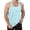 Glisme621-Light Blue, variant on Tank Tops Men Vest Lightweight Track And Field Training Vest Breathable Square Neck Vest Workout Gym Shirt Light Green