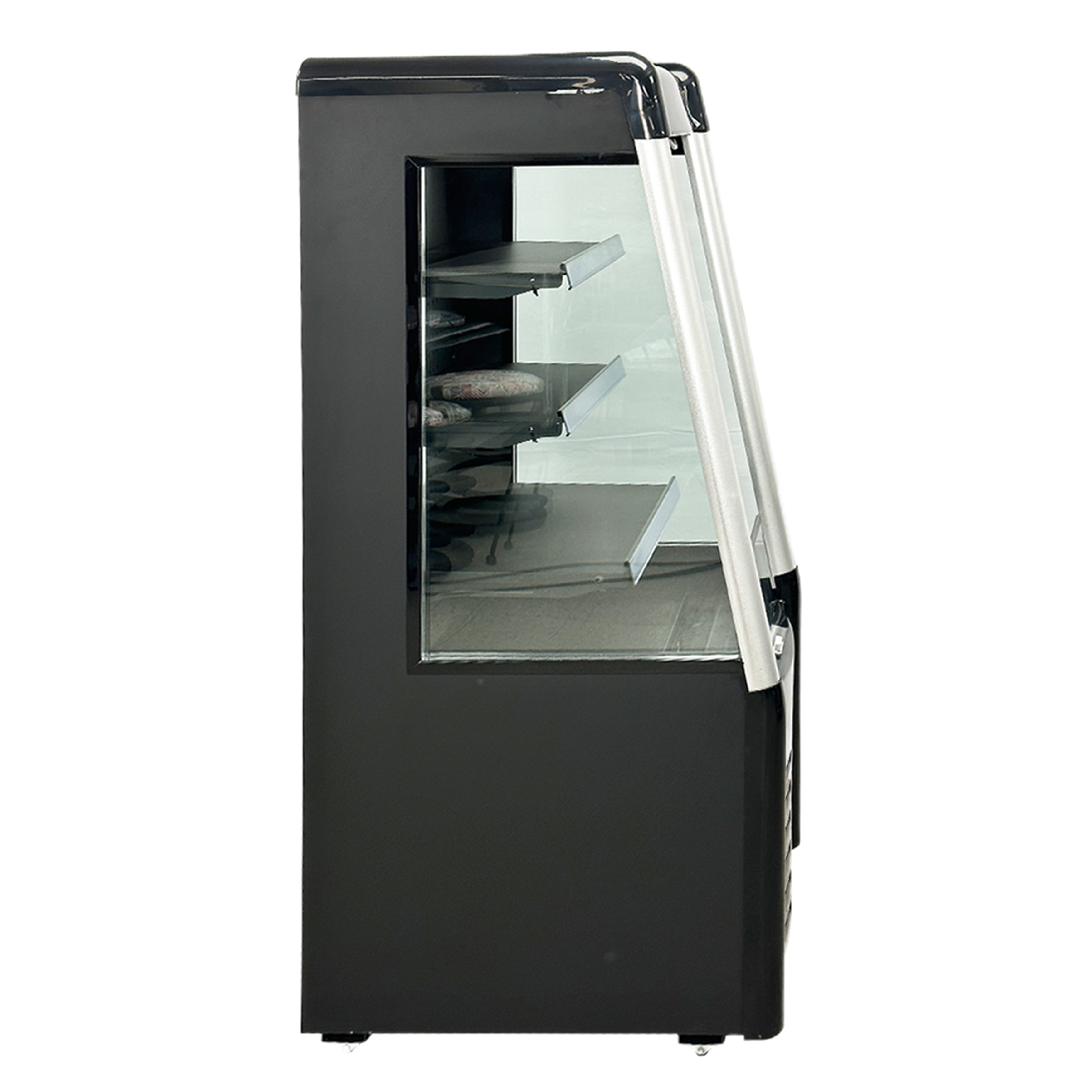27.5 in. Commercial Refrigerator Open Air Merchandiser Slope, Air Curtain Multideck Open Chiller, NSF Certified