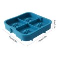 thumbnail image 3 of Molde de bandeja de cubitos de hielo de silicona Shark | Molde flexible de grado alimenticio para una fácil liberación | Novedad máquina de hielo con forma de tiburón | Silicona duradera sin BPA |, 3 of 4