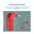 thumbnail image 3 of Transmisor y Receptor Inalámbrico para Guitarra, 4 Canales, 800 MHz-900 MHz, Conector de Audio de 6,35 mm, Ideal para Tocar Instrumentos Musicales Eléctricos., 3 of 5