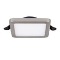 thumbnail image 1 of Estevez luminario LED empotrable FLAT DECO SQUARE CCT, 6 Watts, 3 temperaturas, regulable, níquel, 1 of 7