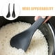 thumbnail image 4 of Juego de 2 cucharas de arroz antiadherentes, cucharas de sopa, utensilio resistente al calor para servir sopa y ramen, utensilios de cocina, herramientas para servir, 4 of 7