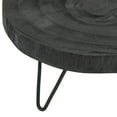 thumbnail image 5 of Creative Co-Op Decorative Paulownia Wood Pedestal, Black, 5 of 7