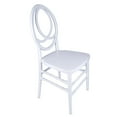 thumbnail image 2 of White Resin Infinity Chair by Chivari, 2 of 7