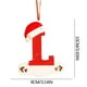 thumbnail image 3 of Navidad Little Red Hat Carta Colgante DIY Escribible Nombre 26 Carta Colgante Wmkox8yii gf6256, 3 of 4