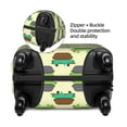 thumbnail image 4 of Daiia Turtle On Skateboard Luggage Cover, Thickened Washable Travel Luggage Covers, Elastic Unique Baggage Covers for 18-20 inch Luggage-Small, 4 of 9