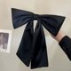 thumbnail image 4 of Lazos para el pelo grandes para mujeres y niñas, pinzas para el pelo para peinar pasadores franceses y pinzas para el pelo para mujeres y niñas, accesorios para mujeres, color negro, 1 unidad, 4 of 5