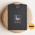 thumbnail image 6 of Embroidered Silly Goose Comfort Colors® Shirt | Got too silly Embroidered Shirt | Goose Tee | Silly Goose Shirt | Funny Shirt Gift, 6 of 9