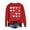 Red, variant on Women's Sweatshirts Solid Color Heart Graffiti Print Pullover Sweatshirt Long Sleeve Crew Neck Shirt Top Womens Blouse for Valentine's Day and Daily
