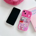 thumbnail image 4 of Carcasa Para Teléfono Xiaomi Redmi 6A 9A 4A 5A 9C 8 10C K20 K30 Note 11 Pro 10S 11S 8 9 9S 5A Y1 10 5G Funda Protectora De Cámara De Corazón Dulce Rosa Roja Suave Transparente De Dibujos Animados, 4 of 4