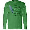 thumbnail image 3 of Inktastic Jane Austen Book Quote Long Sleeve T-Shirt, 3 of 5