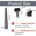 thumbnail image 2 of 5pcs For Shark*Vacuum Cleaner Accessories Replacement Kit | Household Cleaning Set with Crevice Tool, Dust Brushes & Vacuum Hose Adapters | 35MM Vacuum Attachments & Brushesvvv, 2 of 8