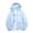 Light Blue, variant on Women's UPF50+ Sun Protection Jacket Hooded Long Sleeve Lightweight Windbreaker Zip Up Casual Summer with Pockets