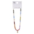 thumbnail image 2 of Time and Tru Goldtone Multicolored Bead Initial "S" Necklace, 2 of 6