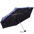 thumbnail image 2 of Men Women Mini Pocket 5 Folding Parasols Anti-UV Sun Umbrella Plaid Rain Umbrellas(Blue), 2 of 8