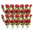 thumbnail image 1 of Laklulu 10 piezas de plantas de plástico, plantas artificiales de plástico largas para peceras, adornos decorativos, 1 of 5
