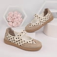 thumbnail image 5 of Women's Mary Jane Ballet Flat with Strap Women's Fashionable Thick Sole Polka Trendy Comfortable Casual Shoes, 5 of 9