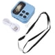thumbnail image 1 of 2G Flip Mobile Phone for Seniors, Dual Nano SIM, FM Radio, Media Player, LED Flashlight, HD Rear Camera, Small Flip Cell Phone with Lanyard, Blue, 1 of 4