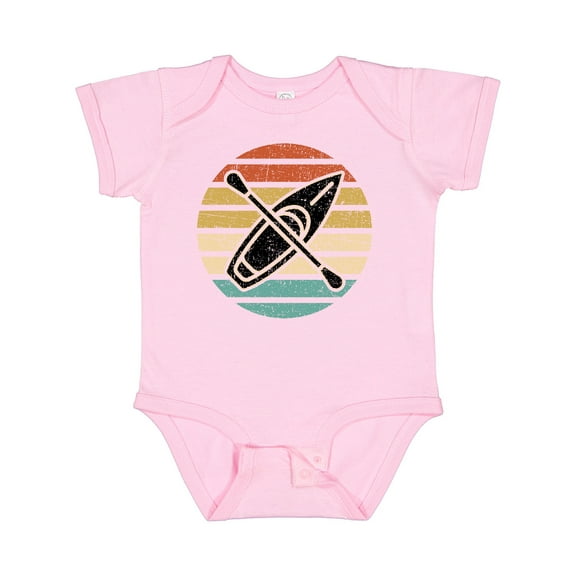 Inktastic Kayaking Retro Kayak Boating Boys or Girls Baby Bodysuit