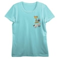 thumbnail image 6 of Back To The Future Anime Art Crew Neck Short Sleeve Mint Women's T-shirt
-XXL, 6 of 7