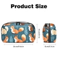 thumbnail image 5 of Squirrel Waterproof Oxford Cloth Charger Pouch Storage Box PC Case Cable Box Organizer Kitchen Cord Organizer 5.9x9.44x3.14 in, 5 of 6
