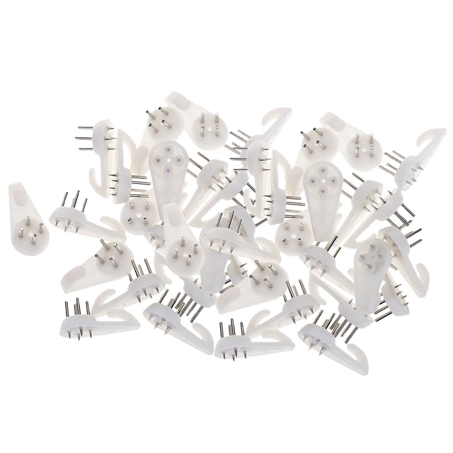 Ganchos Invisibles Sin Costuras Sunnimix para montaje en pared Color blanco 40pcs