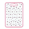 thumbnail image 2 of WIZUTIZ Handheld Grip Tempered Printed Glass Chopping Board Scratch Proof Dishwasher Safe Kitchen Food Prep Mat Stain Resistant Countertop Cooking Cutting Surface, 2 of 7