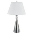 thumbnail image 1 of Dainolite C511T-SC 1 Light Crystal Table Lamp, Satin Chrome Finish, 1 of 1