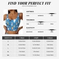thumbnail image 5 of Logiee Cute Dogs Print Workout Crop Tank Top for Women,Yoga Tank Tops,Athletic Vest,Exercise Undershirts,Sports Bra-Large, 5 of 8