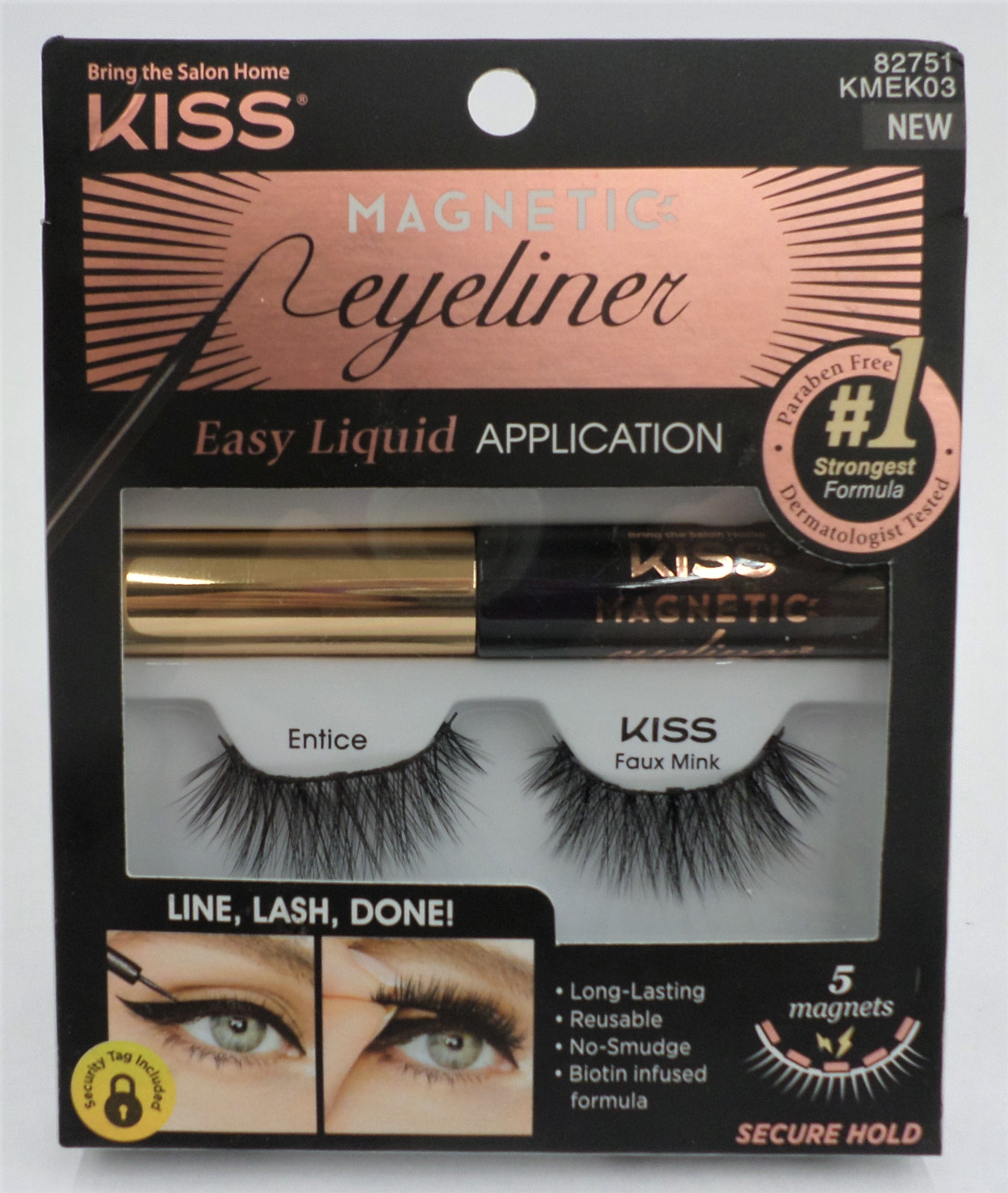 KISS Eyeliner Starter Kit, liner & lash set